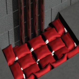 poduszki ochronne do uszczelniania koryt i kanałów kablowych ochrona przeciwogniowa ścian